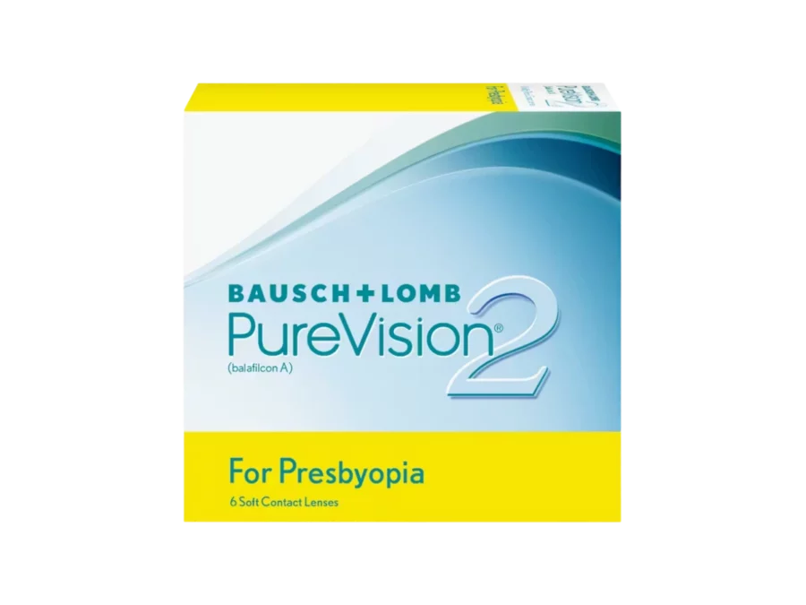 PureVision 2 Multifocal contact lenses box