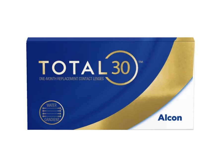 TOTAL30 monthly contact lenses packaging