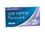 Air Optix Plus HydraGlyde Multifocal contact lenses packaging
