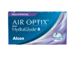 Air Optix Plus HydraGlyde Multifocal contact lenses packaging