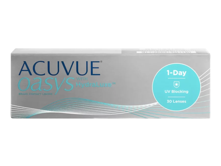 Acuvue Oasys 1-Day contact lenses box