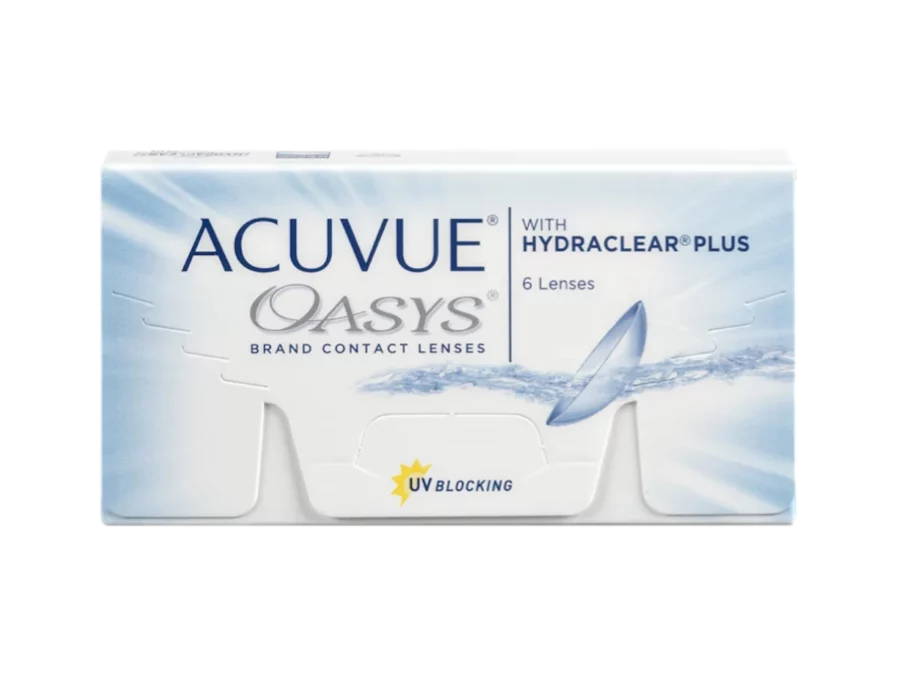 Acuvue Oasys 2-week contact lenses box